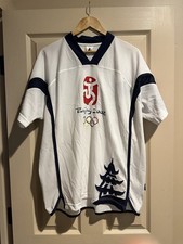 🥇 RARE UKRAINE 2008 BEIJING OLYMPICS MAYNER SPORT WHITE JERSEY SHIRT SIZE 52 🥇 picture