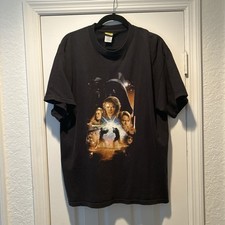vintage y2k star wars episode III 2005 revenge of the sith movie poster shirt picture