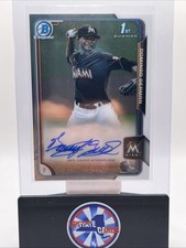 2015 Bowman Chrome #BCAP-DGE Domingo German 1st Bowman Auto picture