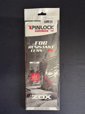 ZOX ZFF10 Galaxy Pinlock 70 MaxVision Anti Fog Lens Insert Helmet Shield DKS157 picture