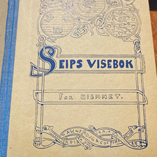 Antique 1920s Seips Visebok For Hjemmet Norwegian Songbook Karl Seip Aschehoug picture