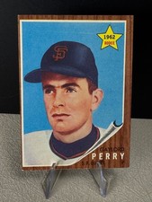 1962 Topps Baseball Rookie Gaylord Perry #199 San Francisco Giants SHARP ⚾️🔥 picture