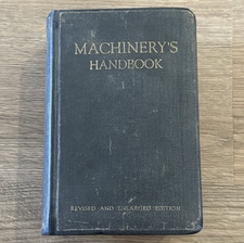 Antique 1924 Machinery's Handbook For Machine Shop / Drafting 6th Ed Mechanical picture