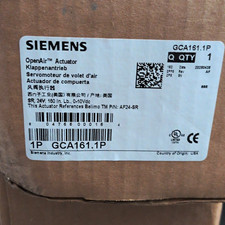 Siemens GCA161.1P 24V Corded Electric HVAC Damper Actuator Manual Override picture