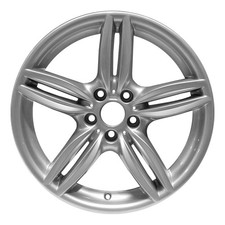 Refurbished Painted Bright Silver Front Aluminum Wheel 19 x 8.5 36117842652 picture