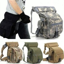 BOLSO TACTICO MILITAR para la Pierna Cintura Canguro Bolsa Mochila Riñonera picture