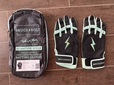 Harrison Bader Signature Series XL Premium Bruce Bolt Batting Gloves Short Cuff picture