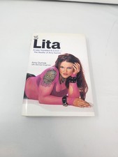 WWE WWF  VERY RARE Lita  Signed Autobiography Amy Dumas picture