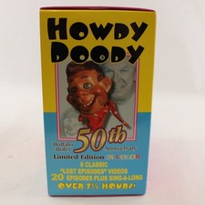 Howdy Doody 50th Anniversary Limited Edition Color Lost Episodes VHS Set picture