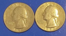1983 P & D Washington SET QUARTERS LOW MINTAGE KEY DATES  picture