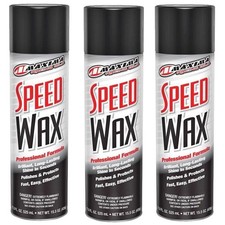 Maxima Racing Oil Speed Wax Aerosol Spray 15.5 oz Shine Detailer 3-Pack picture