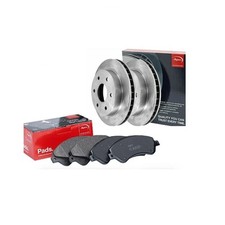 APEC Front Brake Disc and Pad Set for VW Phaeton BMK 3.0 Sep 2004 to Sep 2007 picture