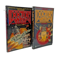 Doctor Who Books 1 & 2 By Terrance Dicks And Malcolm Hulke Vintage Paperback picture