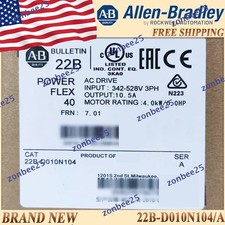 AB Big Sale New in Box 22B-D010N104/A PowerFlex 40-4kW (5HP) AC Drive US Stock picture