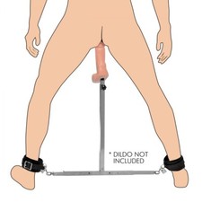 Master Series Squat Anal Impaler with Spreader Bar Bondage BDSM Restraint Toy picture