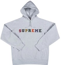 Supreme The Most Hooded Sweatshirt Heather Grey FW19 - Medium - EUC Fits Like Sm picture