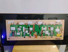 Vintage 1982 The Accountant Novelty Art Print Peter Prints Factory Sealed NOS picture
