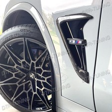 Dry Carbon Fiber Side Fender Grill Vents For 2018-2025 BMW X3 G01 X3M F97 picture