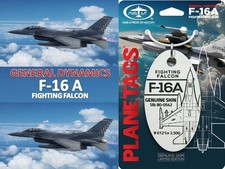 Planetag Real aircraft skin F-16A Fighting Falcon 80-0542 - Air Intake White picture