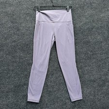Athleta Salutation Stash 7/8 Leggings Womens S Small Purple High Rise Yoga picture