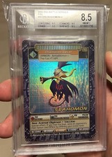 Digimon Seahomon Digi-Battle Series 5 Bo-259s HOLO - BGS 8.5 NM picture