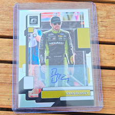 2023 Panini Donruss NASCAR Optic Ryan Blaney Holo Prizm Signatures Auto /99 #27 picture