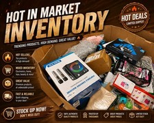 amazon liquidation lot with assorted gadgets accessories & novelty items picture
