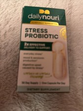 (1) Daily Nouri Stress Probiotic, 30 Capsules, Exp. 02/27 picture