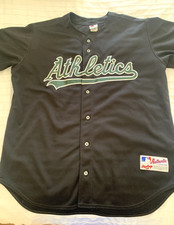 Authentic Oakland Athletics 2001 Alternate Jersey 52 XXL Rawlings A’s AL 100th picture