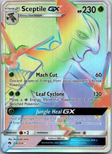 Sceptile GX (Secret) Secret Rare SM - Lost Thunder 216/214 MP picture