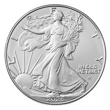 2026 $1 American Silver Eagle 1 oz Brilliant Uncirculated picture