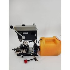 MicroLux Micro-Mark Miniature Drill Press with X-Y Table Vise and Coolant Tank picture