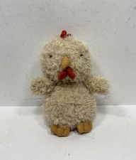 Rare Jellycat Little Rooster Plush Retired Curly Fur Plush Hard To Find picture