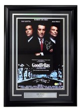 Joe Pesci Signed Autographed Framed 11x17 Goodfellas Movie Photo BAS LOA picture