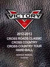 Victory Service Workshop Shop Repair Manual 2013 Cross Country. picture