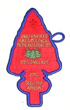 Pilthlako Lodge 229 Okefenokee Area GA 2012 S9 Conclave Patch BLU Bdr picture