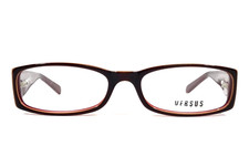 Versus by Versace Eyeglasses Frames MOD.8046 567 Burgundy Red Orange 51-16-130 picture