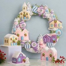 Bucilla® Putz Village, Set of 2 Felt & Sequin Kit picture