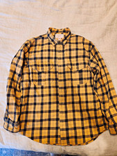 Filson Alaskan Guide Men's Flannel Plaid Button-Up Shirt Size M picture
