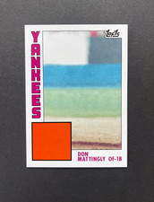 Invisible Don Mattingly 1984 Rookie Art Card baseball card artwork Card Stock picture