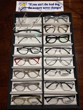 17 NOS Optical Eyeglass Frames Private Label Prescription Ready Wholesale picture