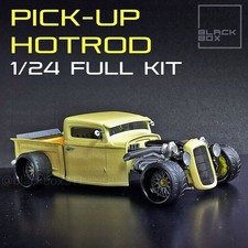 1:25-1:24 Scale Hot Rod Pickup | Full Model Kit-Unnasembled & Unpainted picture