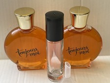  MAX FACTOR TOUJOURS MOI 2 X 1.0OZ COLOGNE SPLASH+0.5OZ GLASS ROLLON+FUNNEL _ picture
