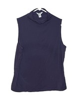 Athleta Outbound Tank Top Sleeveless Mock Neck Purple Sz. Large Yoga Athletics picture