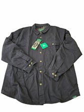 Woolrich Mens Flannel Lined Shirt Jacket - BLUE  - X-LARGE picture
