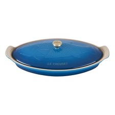 Le Creuset Stoneware Oval Fish Baker, 1 3/4 Qt. - Marseille picture