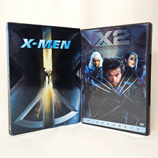 X-Men 2000 Metallic Digipak CD-ROM + X2 X-Men United 2 Disc DVD Lot picture