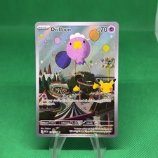 Drifloon 136/128 Pokemon 30th Celebration Illustration Rare NM picture