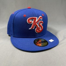Knoxville Smokies Road Game On-Field New Era 59Fifty 7 1/4 Fitted Cap picture