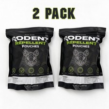 2 Pack SOFYRE Rodent Repellent Pouches 12 Pk Natural Peppermint Cedarwood picture